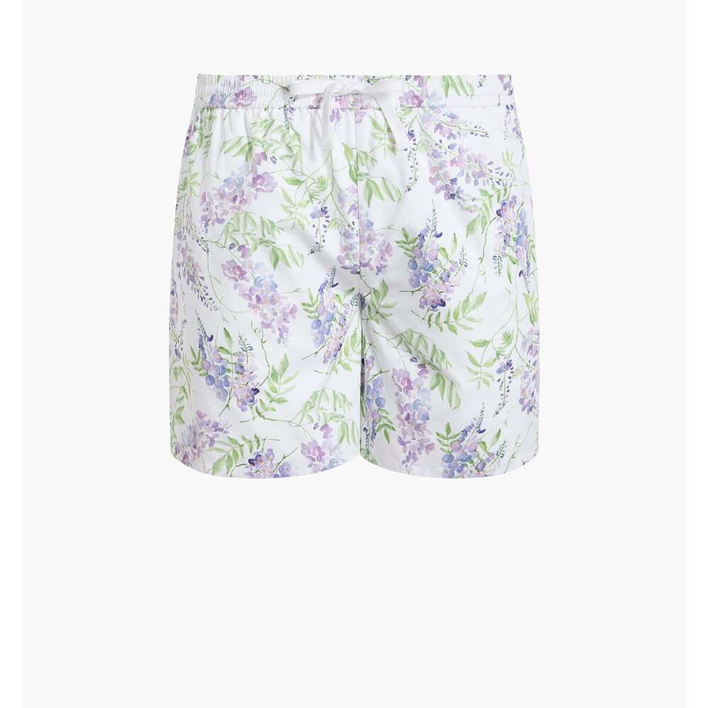Hill House Home The Leo Short - Wisteria Cotton Sateen Size MWisteria Cotton Sat